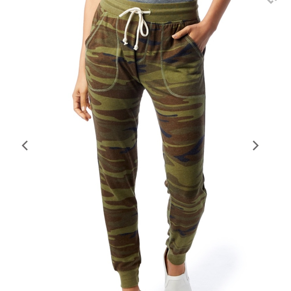 Alternative Apparel Camo Joggers